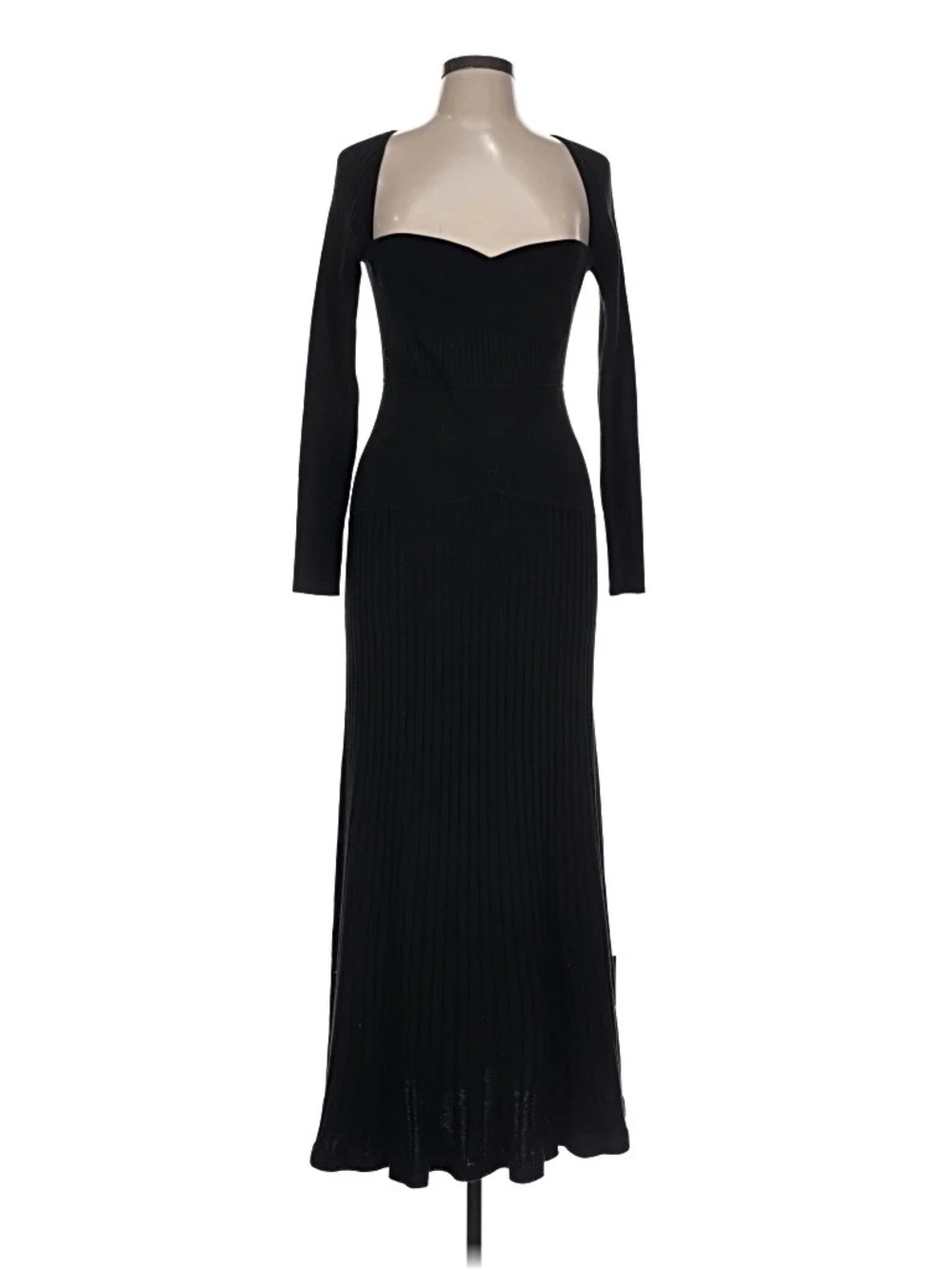 Anna Quan Women's Abigail Black Sweetheart Midi Dress Size AU12/ US8